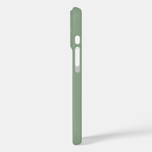 Coquette Sage Green Bow Initial Case-Mate iPhone Case (Achterkant / Links)