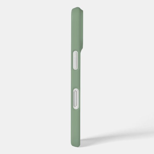 Coquette Sage Green Bow Initial Case-Mate iPhone Case (Achterkant / Rechts)