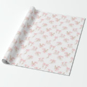 Coquette Schoenen Patroon Cadeaupapier (Uitgerold)