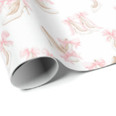 Coquette Schoenen Patroon Cadeaupapier (Rol Hoek)