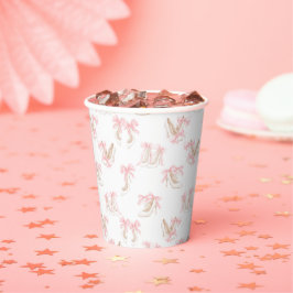 Coquette Schoenen Patroon Papieren Bekers