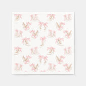 Coquette Schoenen Patroon  Servet (Voorkant)