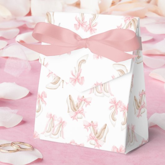Coquette schoenenpatroon bedankdoosjes (Huwelijk)