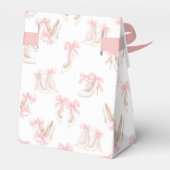 Coquette schoenenpatroon bedankdoosjes (Achterkant)