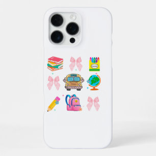 Coquette School Terug Naar School Lera iPhone 16 Pro Max Hoesje