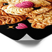 Coquette Shamrock,patrick's Day Shamrock Meme 6 Fu Poster (Hoek)