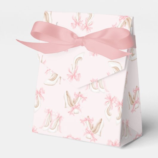 Coquette Shoes Pattern  Bedankdoosjes (Voorkant Zijde)