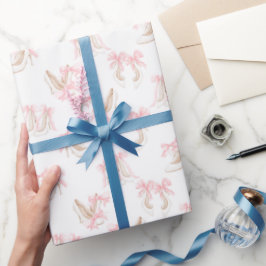 Coquette Shoes Pattern Cadeaupapier