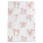 Coquette Shoes Pattern  Medium Cadeauzakje (Achterkant)