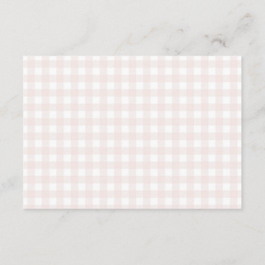 Coquette Silly Goose Pink Bow Books for Baby Girl Informatiekaartje (Achterkant)