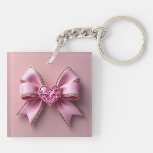 Coquette Sleutelhanger (Achterkant)