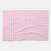 Coquette Soft Pink Gingham Theedoek (Horizontaal)