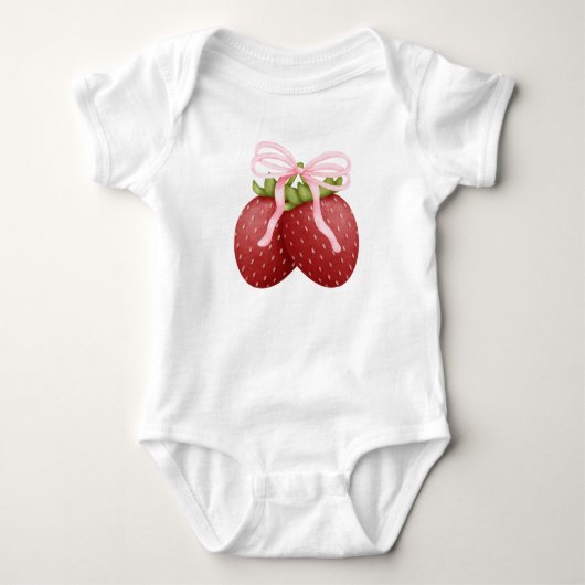 Coquette Strawberry Romper (Voorkant)