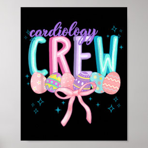 Coquette Strik Cardiologie Crew Ei Konijn Pasen Poster