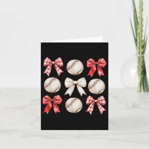 Coquette Strik Dag Verkoop Zachte Cheer Mama Moede Kaart