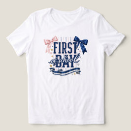 Coquette Strik eerste schooldag Preppy Vrouwen Tri-Blend Shirt