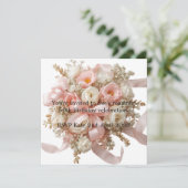 Coquette Strik Florale 50e Verjaardagsfeest (Staand voorkant)