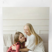 Coquette Strik Mistletoe Prettig Kerstfeest 4 Foto Drieluik Wenskaart (Binnenzijde eerst)