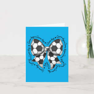 Coquette Strik Soccer Moeder Wedstrijd Team Sporte Kaart