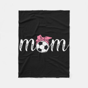 Coquette Strik stijl Roze Momlife Moeder Dames Voe Fleece Deken