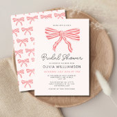 Coquette Strikblush Bruiloftsfeest Kaart