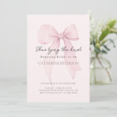 Coquette Strikbridal Shower Kaart (Staand voorkant)