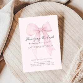 Coquette Strikbridal Shower Kaart