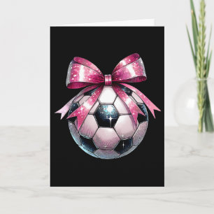 Coquette Strikers Voetbal Disco Byll Moederdag Roz Kaart