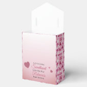 Coquette Strikje Een Beetje Zoete Baby Shower Bedankdoosjes (Geopend)