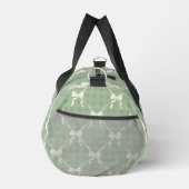 Coquette Strikjes Gingham Monogram Crème Salie Gro Plunjezak (Rechts)