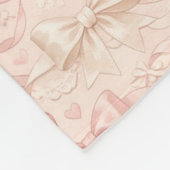 Coquette Strikpatroon Fleece Deken (Hoek)