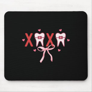 Coquette Tand Xoxo Tandarts Mondhygiënist Tandheel Muismat