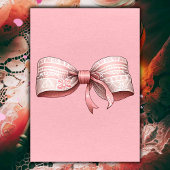 Coquette Tea Party Gevouwen Verjaardag Uitnodiging