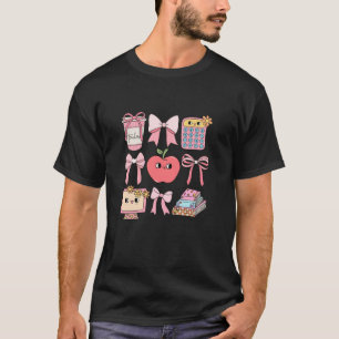 Coquette Teacher Terug naar School Koffie Schattig T-shirt