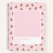 Coquette Teddy Bears Notebook Notitieboek (Voorkant)
