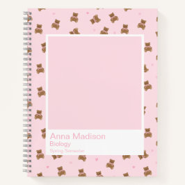 Coquette Teddy Bears Notebook Notitieboek