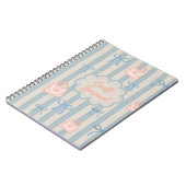 Coquette thema Ribbons & Bags gepersonaliseerd Notitieboek (Linkerzijde)