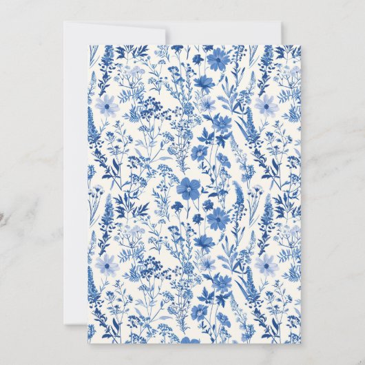 Coquette Toile Bow Foto Afstuderen Aankondiging (Achterkant)