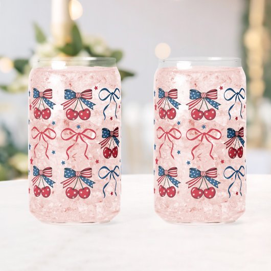 Coquette USA Glazen Set, 4 juli Gift voor Vrouwen (Insitu (Huwelijk))