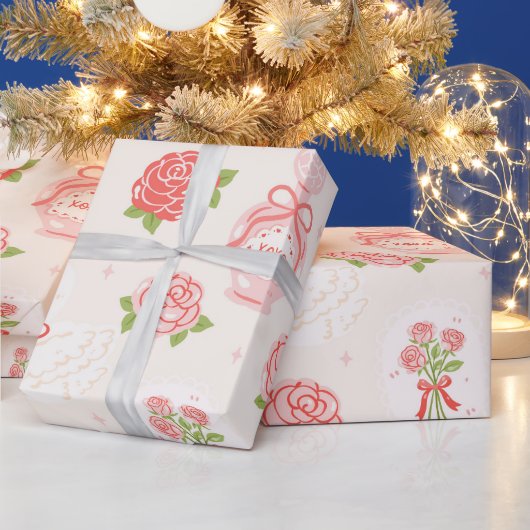 Coquette Valentine Cadeaupapier (Feestdagen)