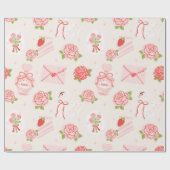 Coquette Valentine Cadeaupapier (Vlak)