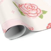 Coquette Valentine Cadeaupapier (Rol Hoek)