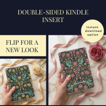 Coquette Vintage Bloemend Kindlehouder 2-zijdige k