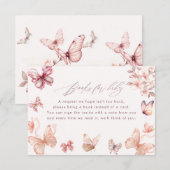 Coquette vlinder | Vlinders Boeken voor Baby Informatiekaartje (Voorkant / Achterkant)