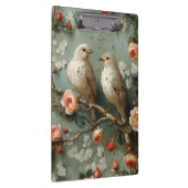 Coquette Vogels Bloemen Klembord (Rechts)