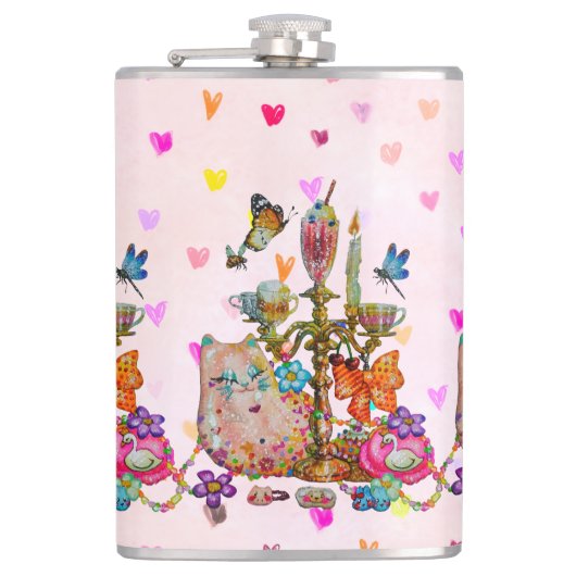 Coquette Water Bottle Heupfles (Voorkant)