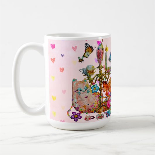 Coquette waterfles koffiemok (Links)