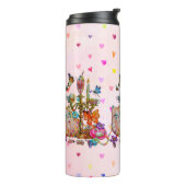 Coquette waterfles thermosbeker (Gedraaid links)