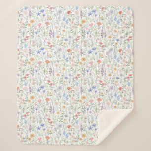 Coquette Wildflower Weide Sherpa Deken