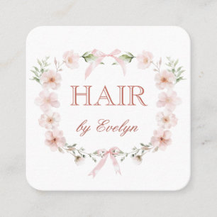 Coquette Wildflowers Lijst Hair Visitekaartje